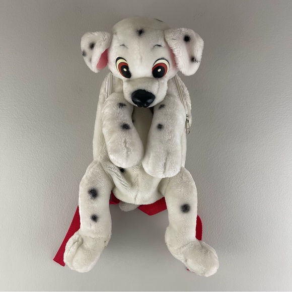 DISNEY Vintage 2000’s 101 Dalmatians Puppy Dog Plush Small Backpack - Picture 2 of 10